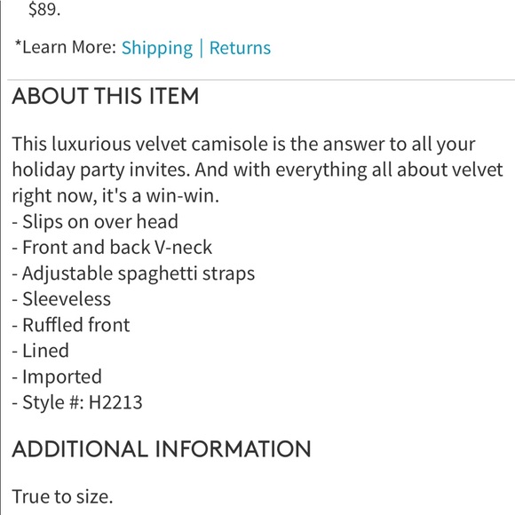 J.crew velvet going-out top, sz 4 NWT - Picture 6 of 6